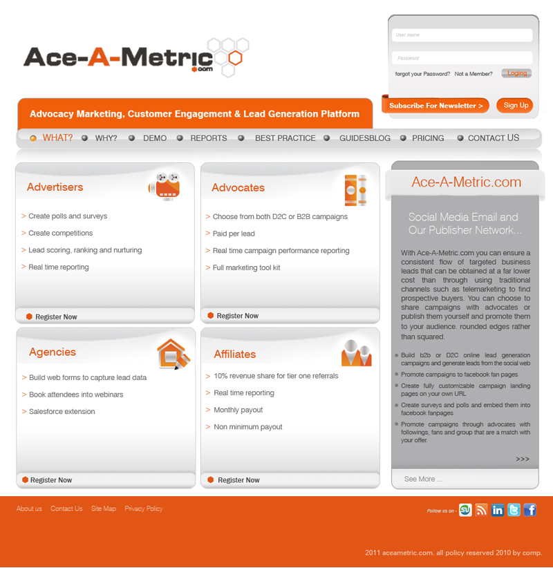 Web Design par a s k advertising pour Communitize | Design #201229