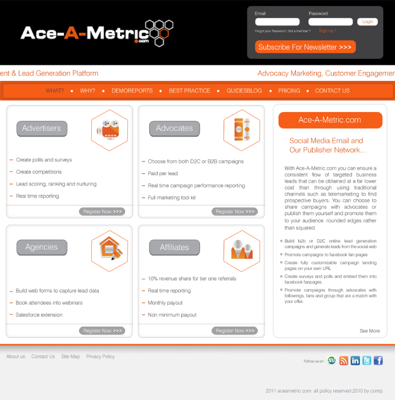 Web Design par a s k advertising pour Communitize | Design #201231
