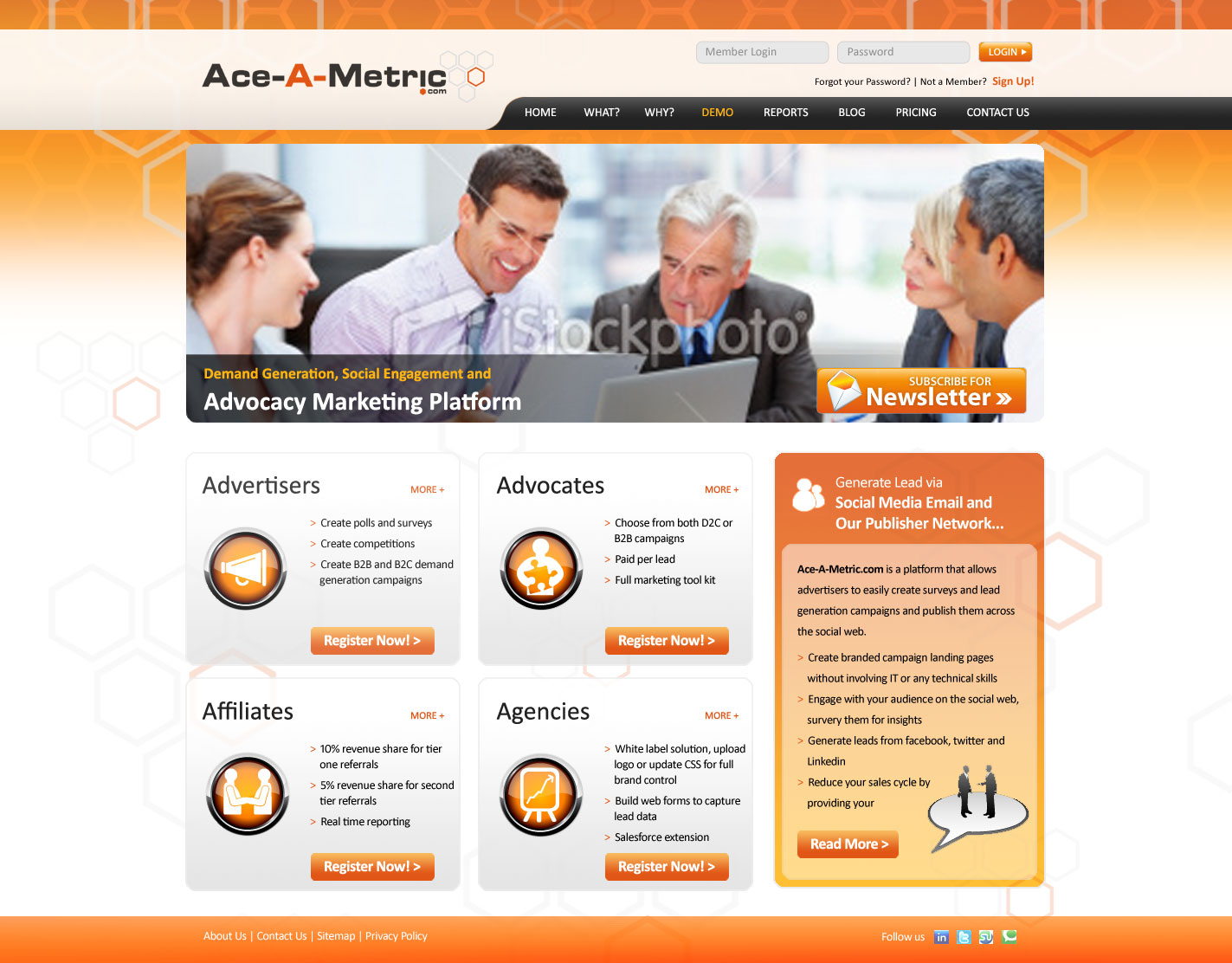 Web Design by KK'z for Communitize | Design #198569