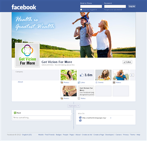 Facebook Design by Sbss for this project | Design: #4495768