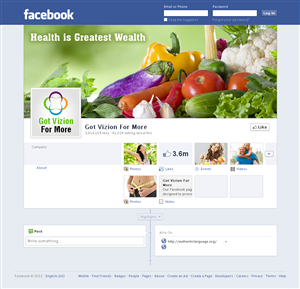 Facebook Design by Sbss for this project | Design: #4495772