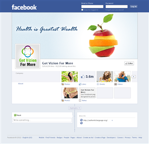 Facebook Design by Sbss for this project | Design: #4495827