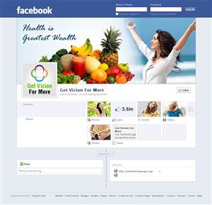 Facebook Design by Sbss for this project | Design: #4495830
