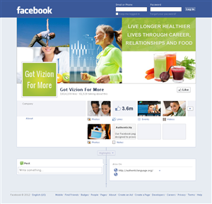 Got Vizion For More Road Tour | Facebook-Design von Sbss