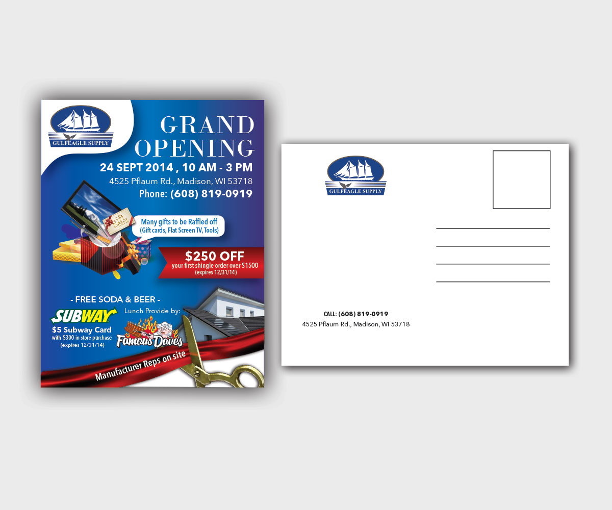 Postcard Design by mcoco for this project | Design #4489324