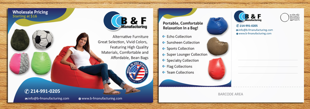 Postcard Design by Mac Ruskin for this project | Design #4534581