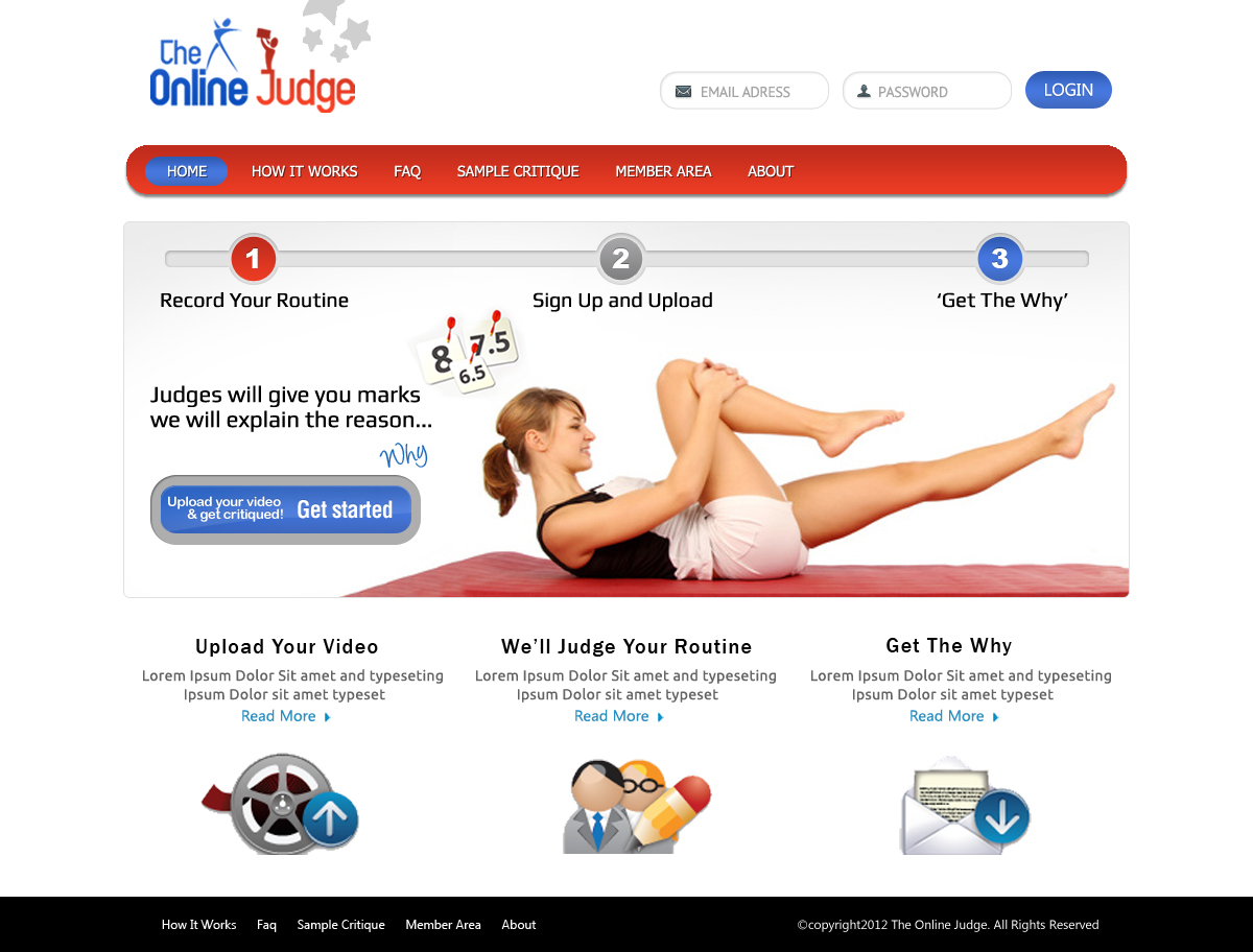 Web Design by OM for this project | Design #1283977