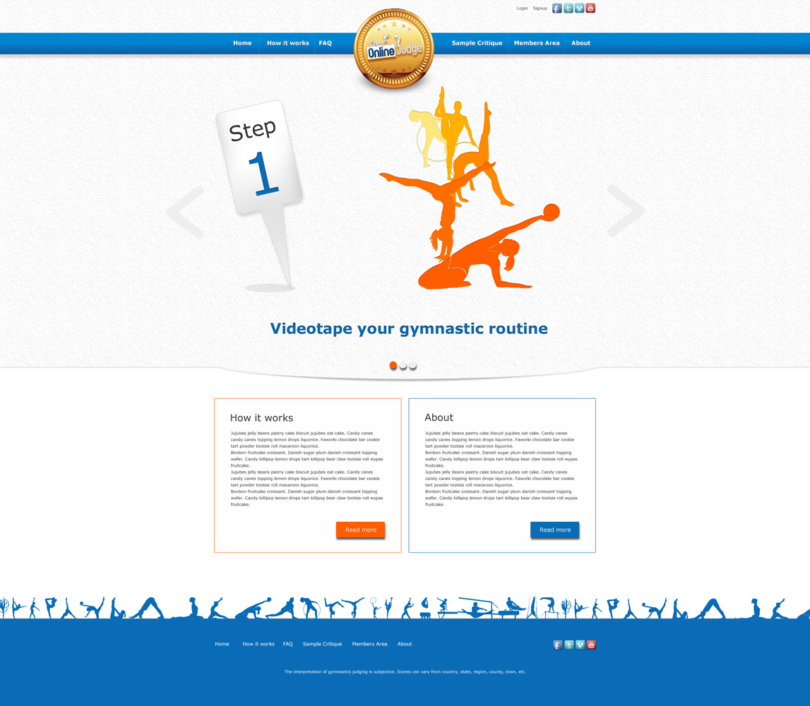 Web Design by Zoe  for this project | Design #1277755