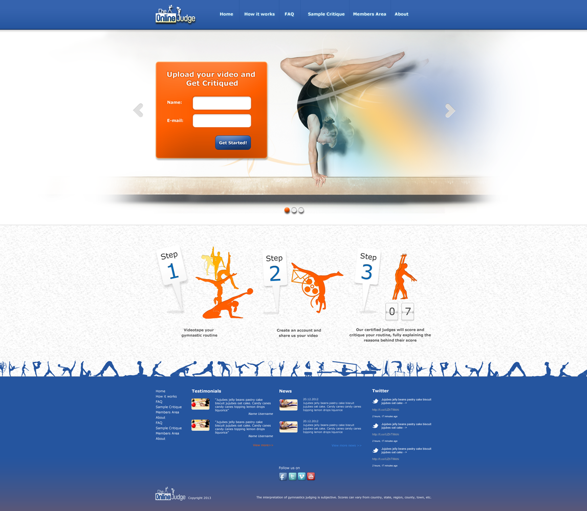 Web-Design von Zoe  für dieses Projekt | Design #1283454