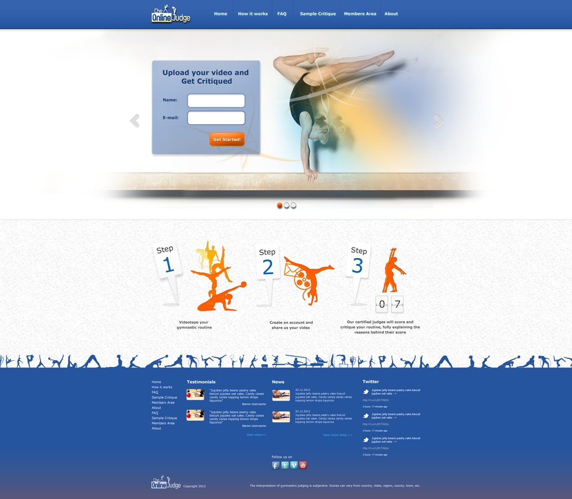 Web Design by Zoe  for this project | Design #1283769