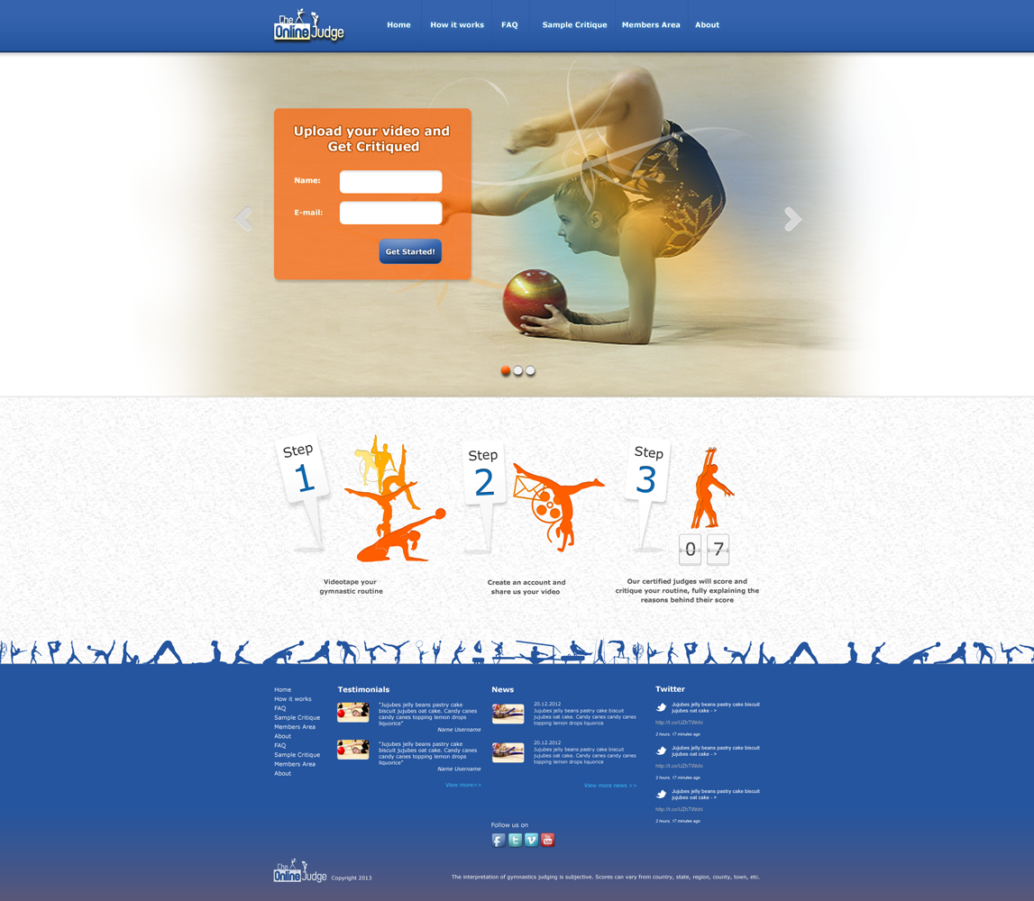 Web Design by Zoe  for this project | Design #1283797