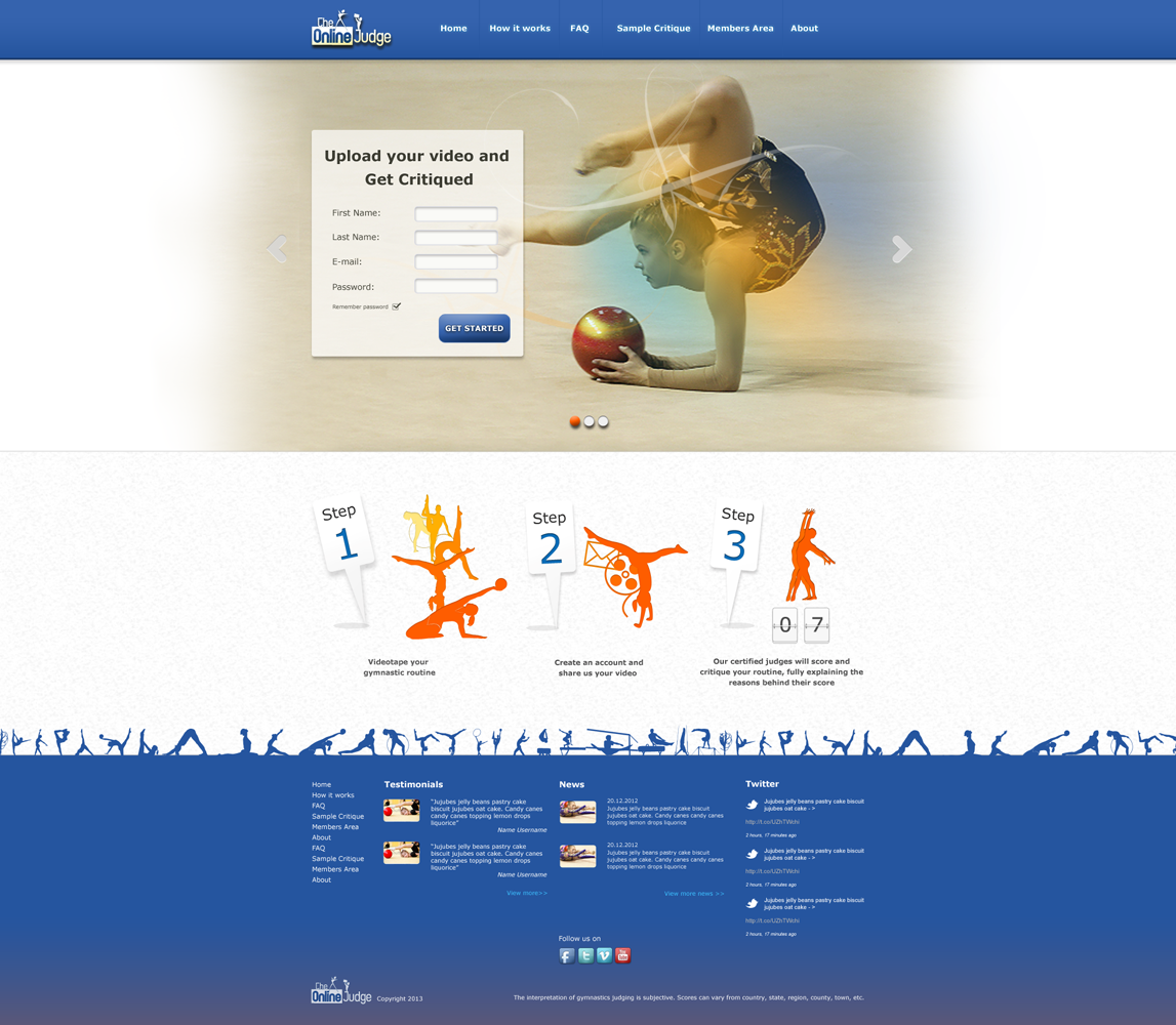 Web Design by Zoe  for this project | Design #1284308