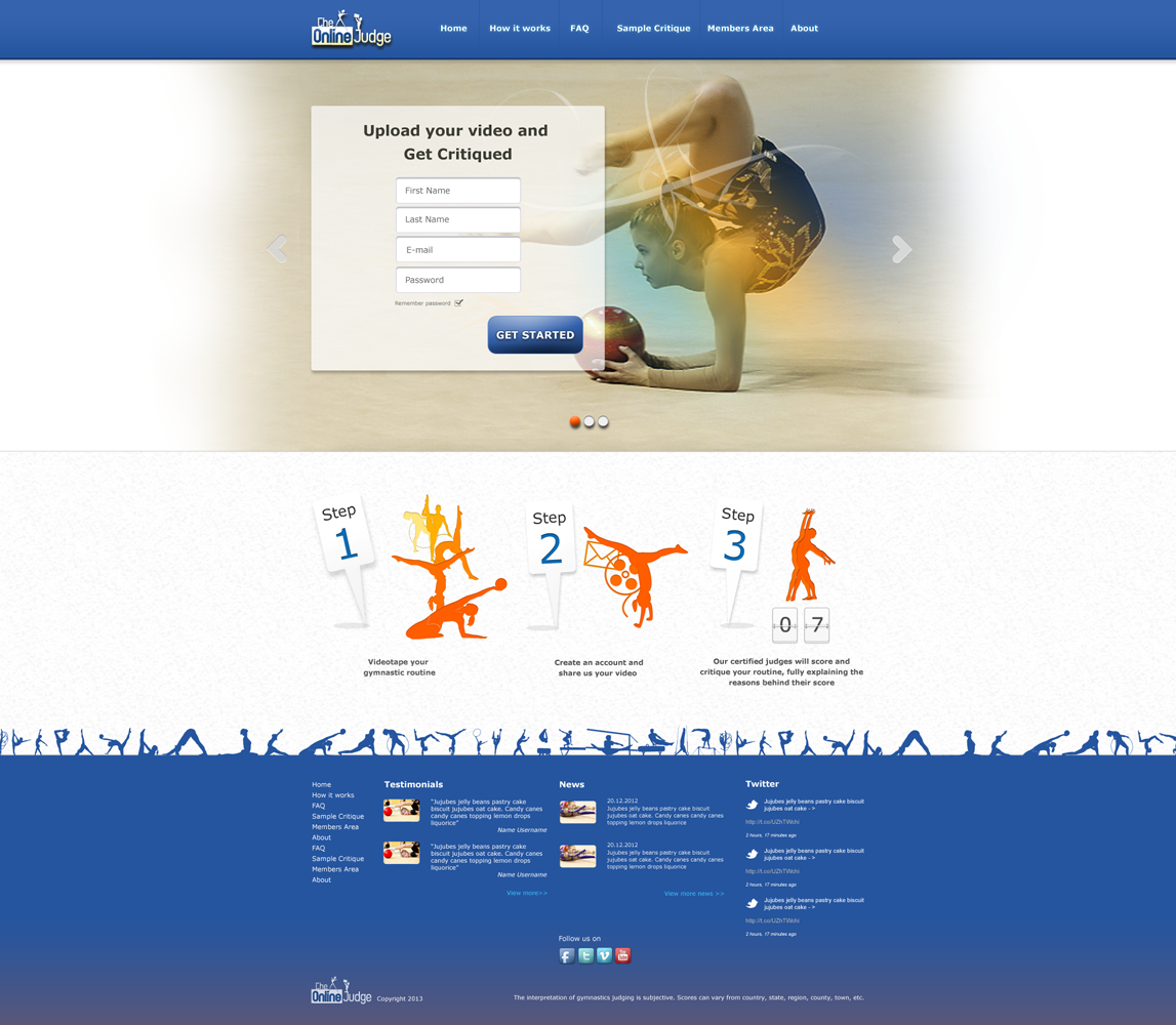 Web Design by Zoe  for this project | Design #1284325