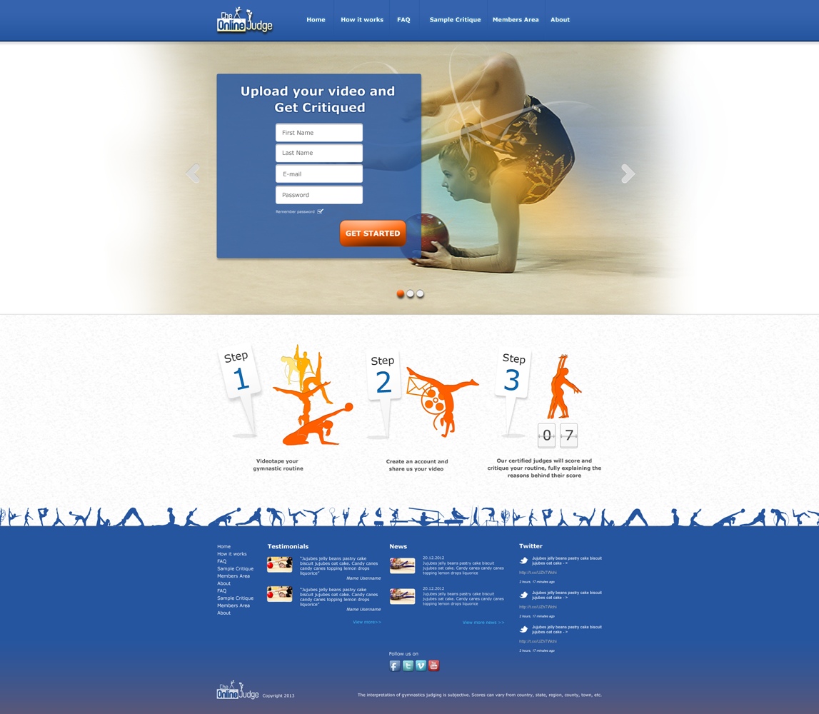 Web Design by Zoe  for this project | Design #1284332