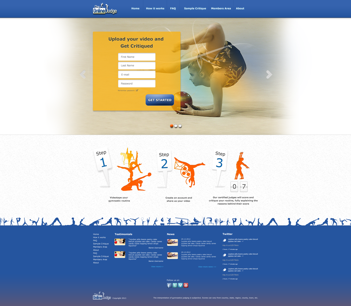 Web Design par Zoe  pour ce projet | Design #1284333