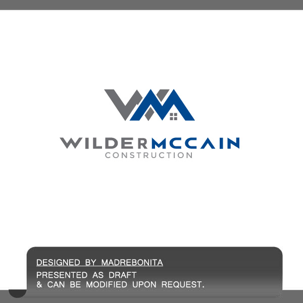 Logo Design by madrebonita for Wilder McClain Construction | Design #4493798