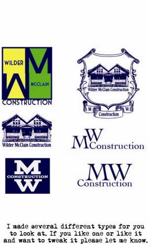 Logo Design by R.Nichols for Wilder McClain Construction | Design #4491324