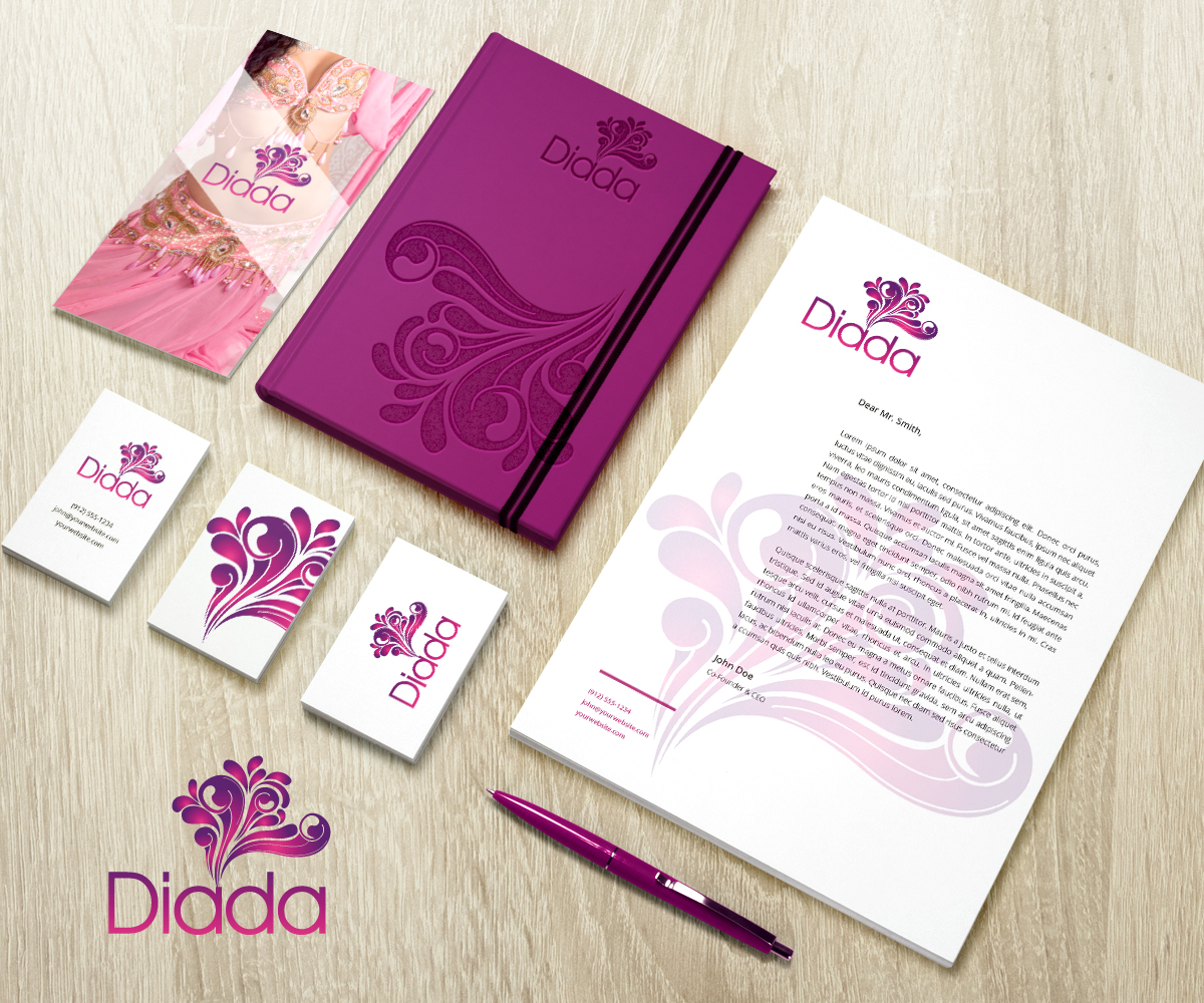 Logo Design by andreia.morgado for The Bellydance School "Diada" | Design #4481765
