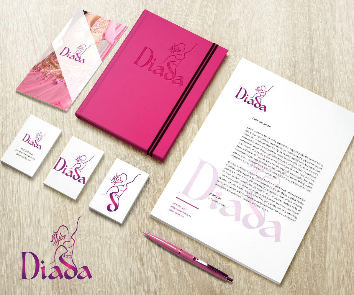 Logo Design by andreia.morgado for The Bellydance School "Diada" | Design #4483063