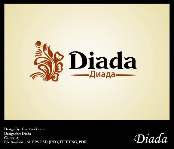 Logo Design by GraphicsXtudio for The Bellydance School "Diada" | Design #4478118