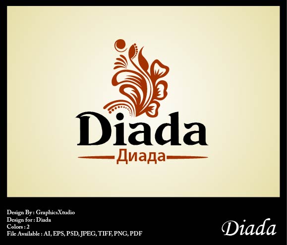 Diseño de Logo por GraphicsXtudio para The Bellydance School "Diada" | Diseño #4478119