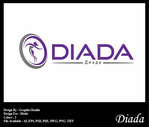 Logo Design by GraphicsXtudio for The Bellydance School "Diada" | Design #4487383