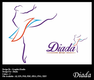 Logo Design by GraphicsXtudio for The Bellydance School "Diada" | Design: #4487393