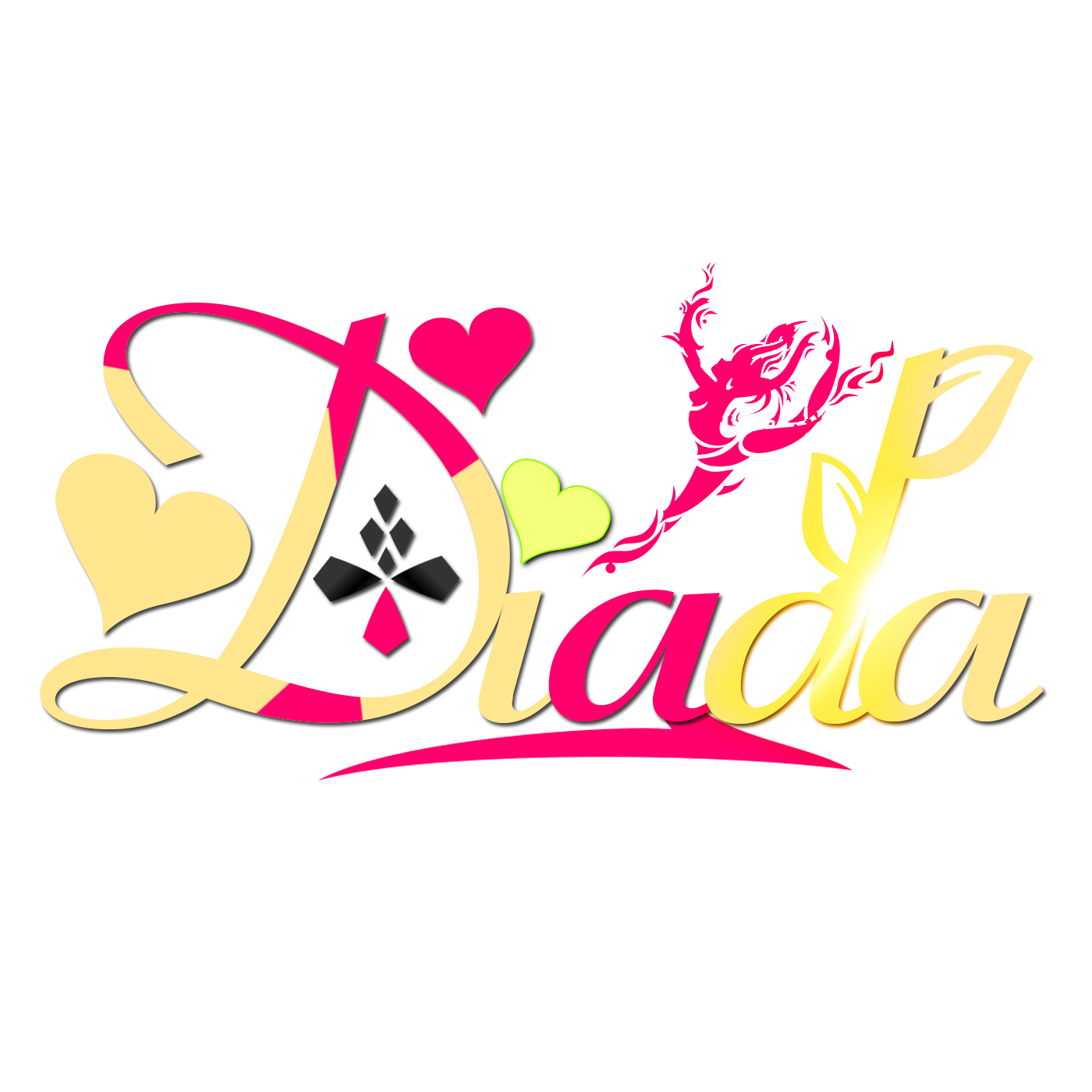 Logo Design by ex-hail for The Bellydance School "Diada" | Design #4497216