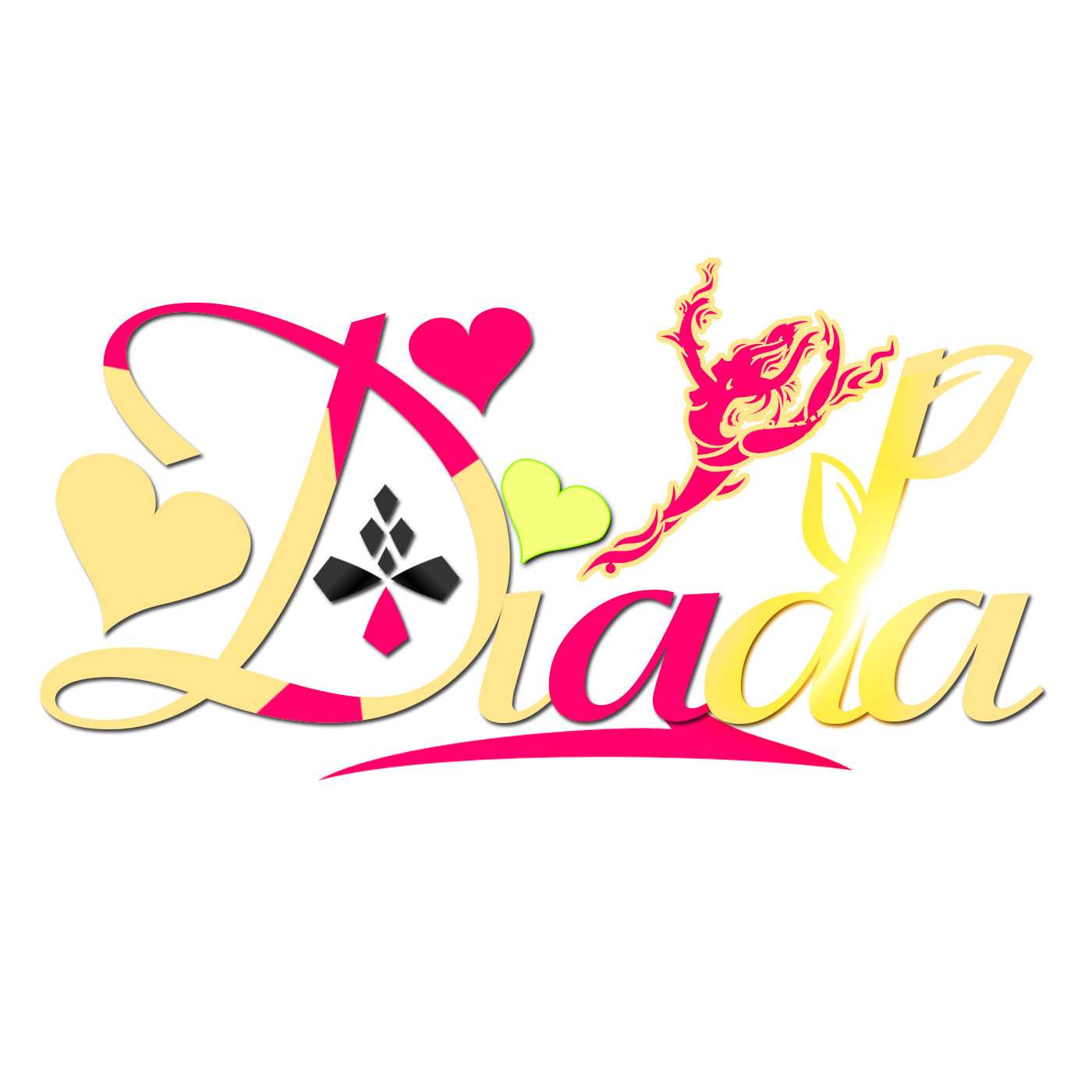 Logo Design by ex-hail for The Bellydance School "Diada" | Design #4497269