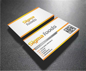 Design de Carte de Visite par AwsomeD pour Sigmafoods | Design : #4479346