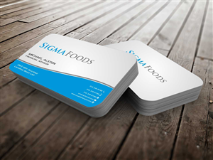 Design de Carte de Visite par szabist pour Sigmafoods | Design : #4478410