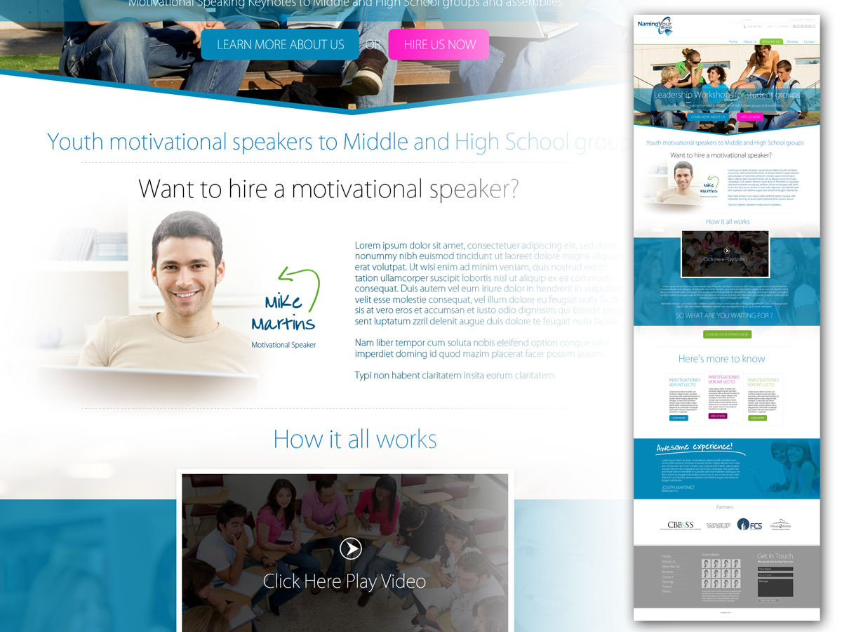 Diseño Web por alexsza para este proyecto | Diseño #4918096