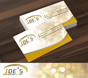 Visitenkarten-Design von Riz' für joe'' cash for gold llc | Design #4489358