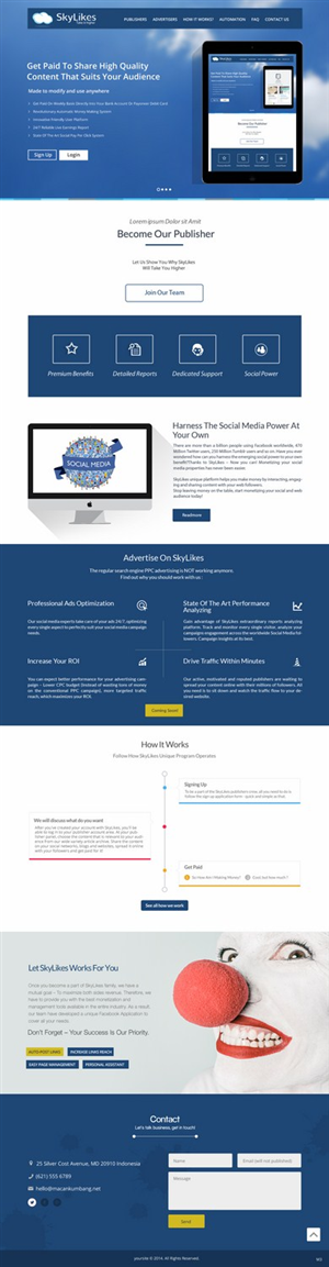 Web Design by pb for this project | Design: #4485913