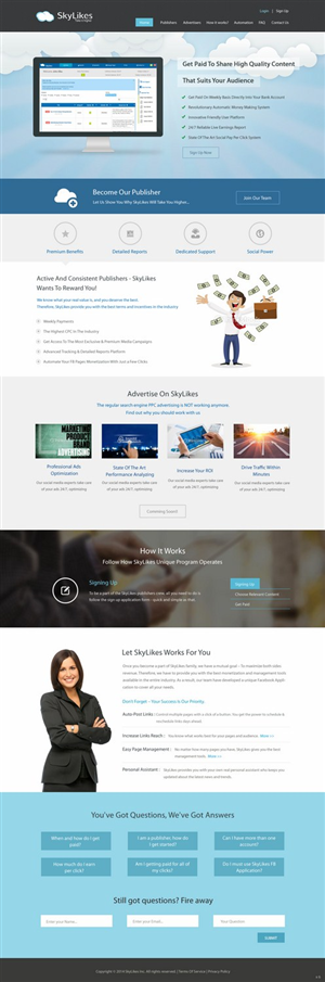 Web Design by pb for this project | Design: #4485936