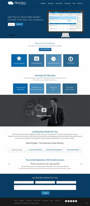 Web Design by pb for this project | Design: #4492296