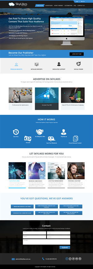 Web Design by OM for this project | Design: #4492000
