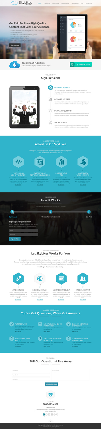 Diseño Web por OM para este proyecto | Diseño #4492021