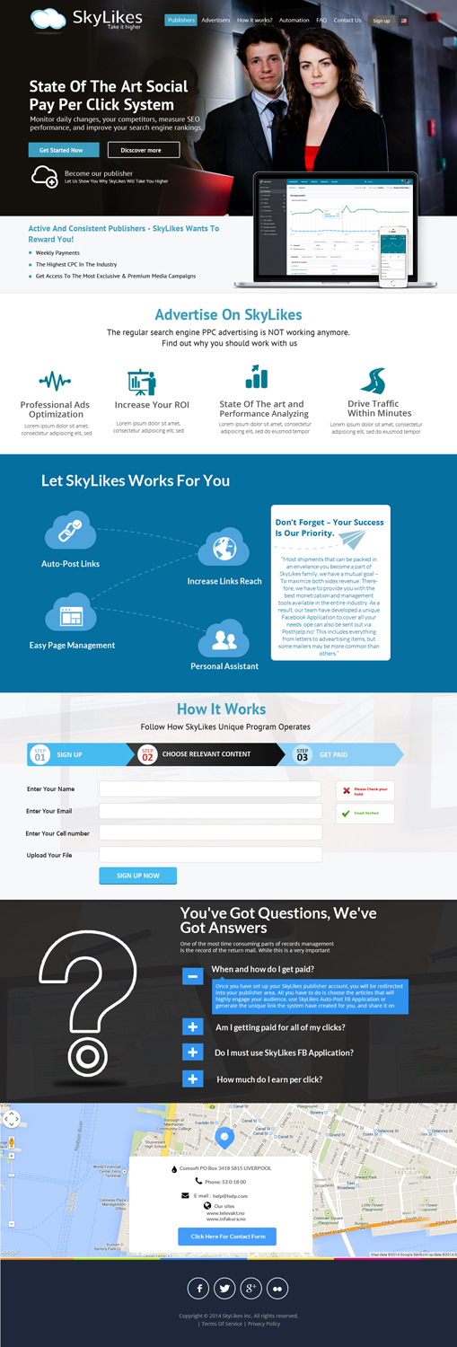 Web Design by OM for this project | Design #4500585