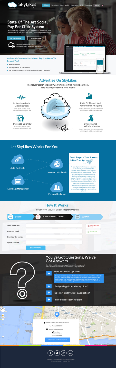 Diseño Web por OM para este proyecto | Diseño #4500588