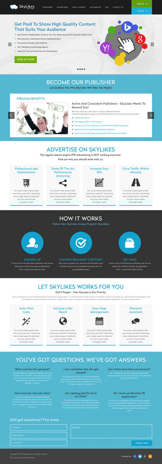 Web Design by Atom for this project | Design #4577281