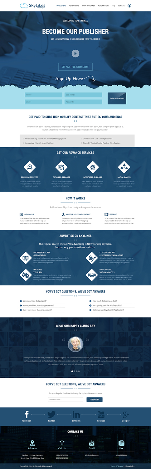 Web Design by Creative Usha for this project | Design #4514225