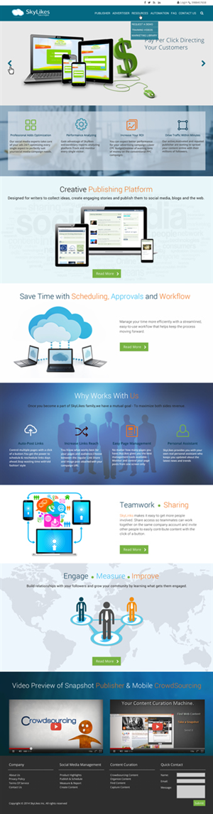 SkyLikes.com | Web-Design von Da Miracle