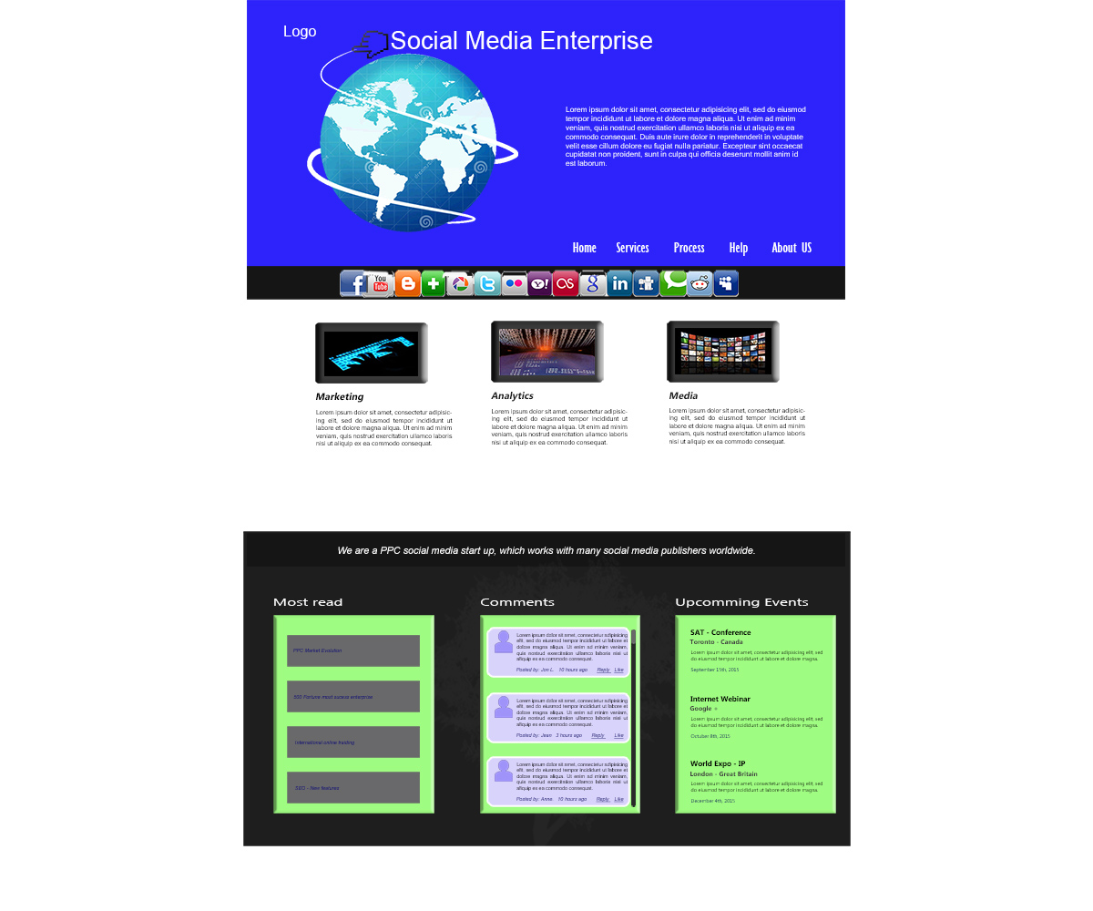 Diseño Web por bluewindwork para este proyecto | Diseño #4533613