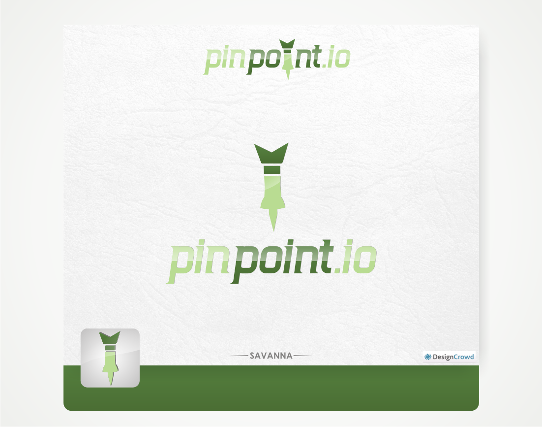 Logo Design by Savana for pinpoint.io | Design #1274198