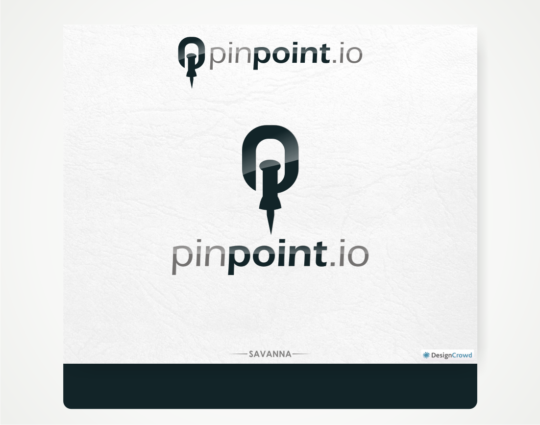 Logo Design by Savana for pinpoint.io | Design #1274200