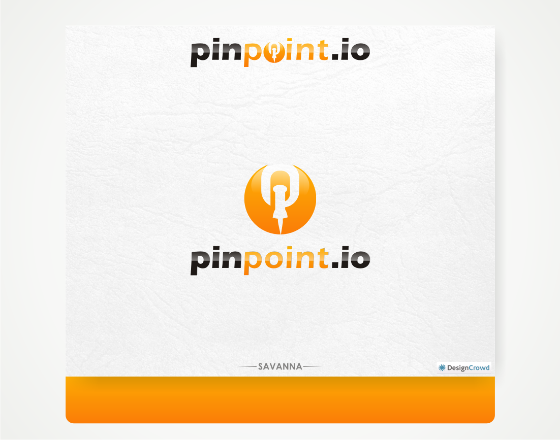 Logo Design by Savana for pinpoint.io | Design #1274203