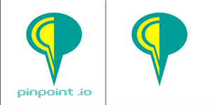 Logo Design by Iris Lay for pinpoint.io | Design: #1282563
