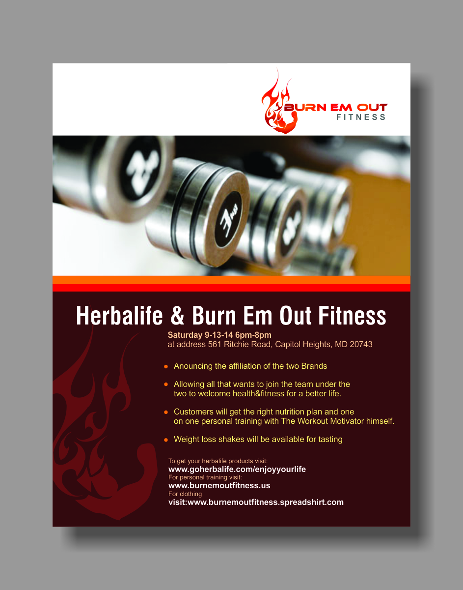 serious professional flyer design for dexter by cb1318cb1318 herbalife flyers template