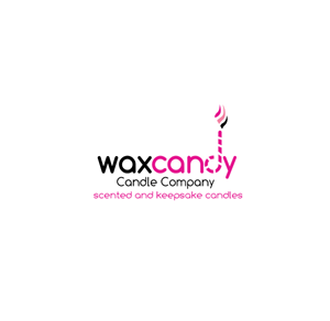 WaxKandy Candle Company | Logo Design by Hiccups Design